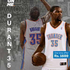 The Kevin Durant #35 Oklahoma City Thunder jersey